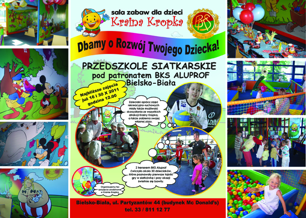 II edycja Siatkarskiego Przedszkola w Krainie Kropka - Zapraszamy!